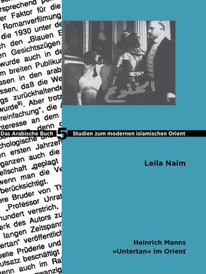 cover image of Heinrich Manns Untertan im Orient